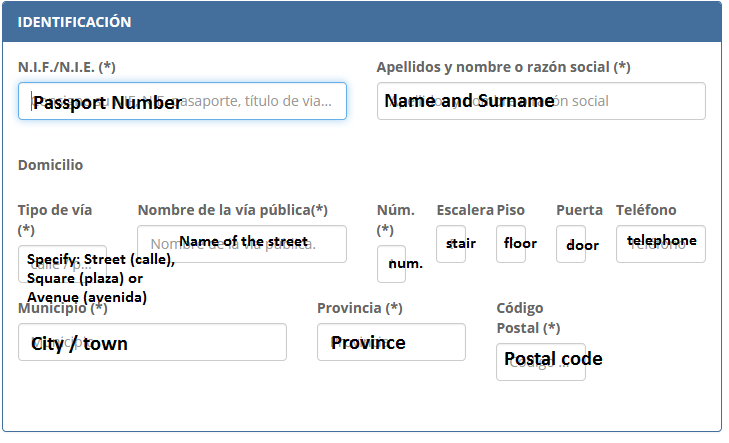 How to get the NIE spanish foreigner number