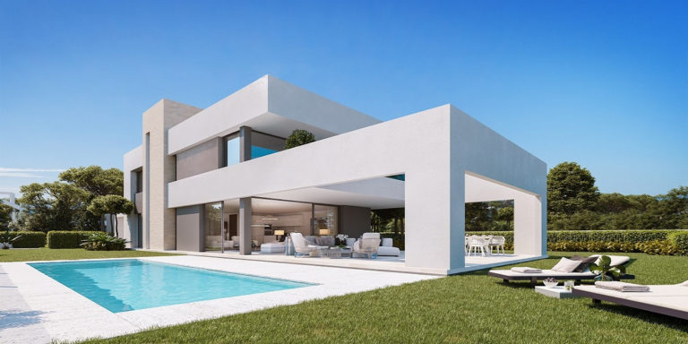 Villa de lujo en Elviria, Marbella: Casa familiar moderna, espaciosa y energéticamente eficiente